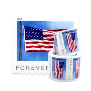 2019 U.S Flag Forever Stamps Roll 100pcs
