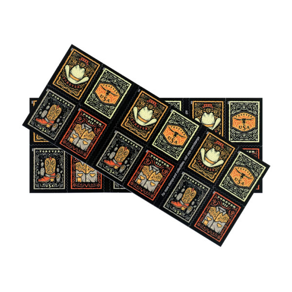 2021 First-Class Forever Stamps – Western Wear - Image 4