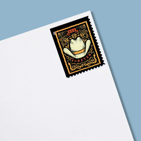 2021 First-Class Forever Stamps – Western Wear - Image 6