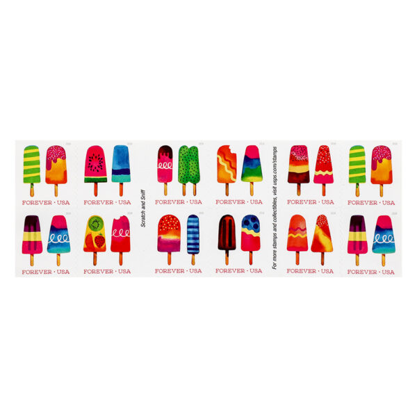 U.S. 2018 Frozen Treats Forever Stamps - Image 2