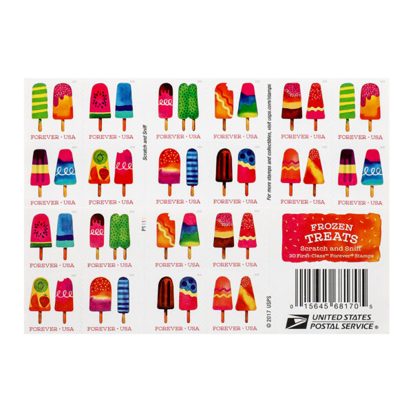 U.S. 2018 Frozen Treats Forever Stamps - Image 3