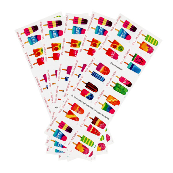 U.S. 2018 Frozen Treats Forever Stamps - Image 5