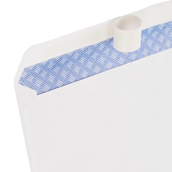 10 Security-Tinted Self-Seal Business Letter Envelopes, Peel & Seal Adhesive Closure, White, 500-Pack - Image 3